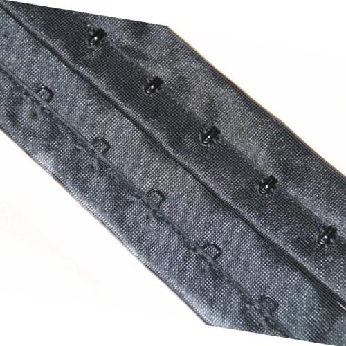 2yards Bra Extenders Black Ribbon Bra Clips Shaper Hook & Eye Tape Bra Clothes Accessories WB56