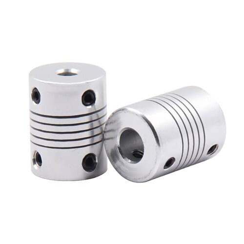 20Pcs Aluminium Alloy 19x25mm CNC Motor Flexible Jaw Shaft Coupler Coupling 3mm/4mm/5mm/6mm/6.35mm/8mm/10mm