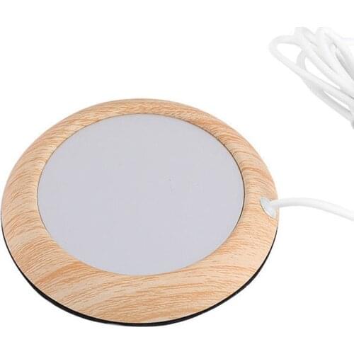 5V USB Heat Heater Pad for Tea Coffee Mug Warmer Cup Mat Home Office Supplies JW