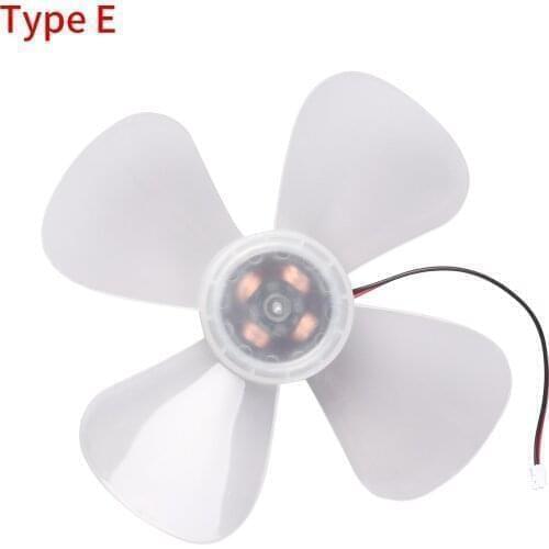 Riveting-Free Integrated Fan Motor Fan Blade for RV Bathroom Ventilation Fans Silent Fan Blades Portable Energy Saving Vent Fan