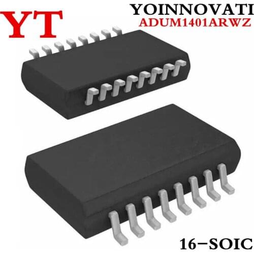 10pcs/lot ADUM1401ARWZ ADUM1401 ADUM1401A Quad-Channel Digital Isolators 16-SOIC best quality