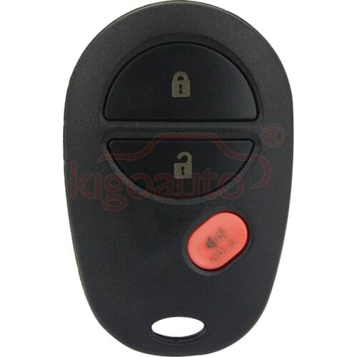 GQ43VT20T for Toyota Tacoma 2006 2007 2008 2009 Remote key fob 3 button 315Mhz kigoauto
