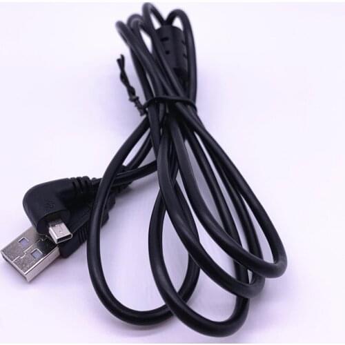USB Male Plug To Wire 8 Pin Left Angled 90 Degree Plug Camera Data Cable for Nikon CoolPix P90/S10/S1000pj/S1100pj/S200/S70/S710