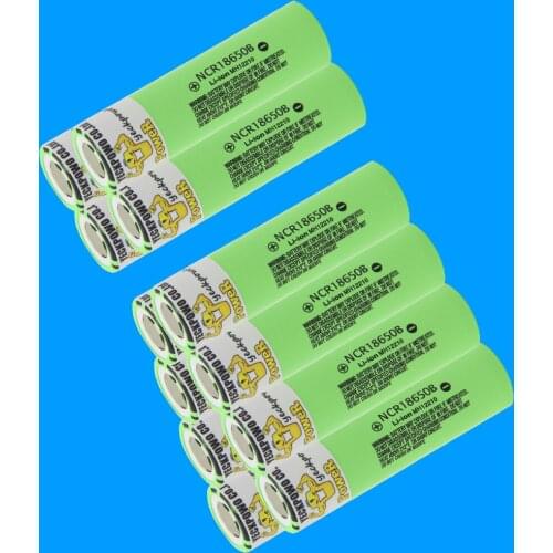 Rechargeable 18650 battery lithium batteries li-ion 3400mah 3.7V ncr18650b ION akkumulator Russian Warehouse Fast delivery
