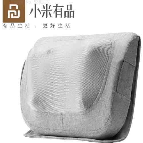 Youpin LERAVAN Knocking Massage Pillow Lumbar Cushion Kneading Massage Infrared Therapy Warm Hot Compress Smart Timing Massager