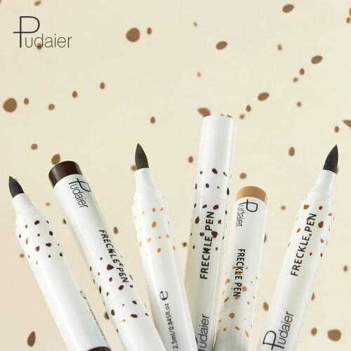 Natural Lifelike Freckle Pen Soft Brown Freckle Pen Freckle Pencil Makeup Dot Spot Pen Create the Most Effortless Sunkissed Look