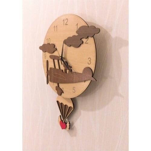 Flown To Dangle Pendulum Wall clock