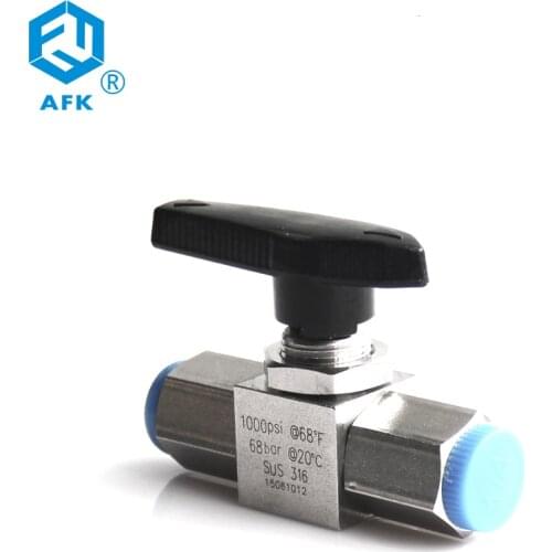 High Pressure 2000PSI 3000PSI Stainless Steel 316 Ball Valve 1/4" 3/8" 1/2" 3/4" 1" NPT female