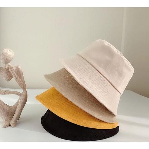 Fashion Women Summer Sun Hat Wide Brim Anti-UV Protection Polyester Cotton Women Fisherman Hat casquette femme кепка женская