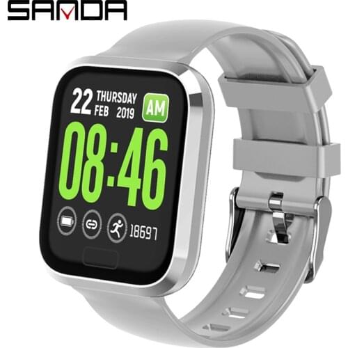 Fashion Sanda Sport Smart Watch Women Watches Adult For Male And Female Electronic Fitness Running Walking Bracelet Mens Digital
