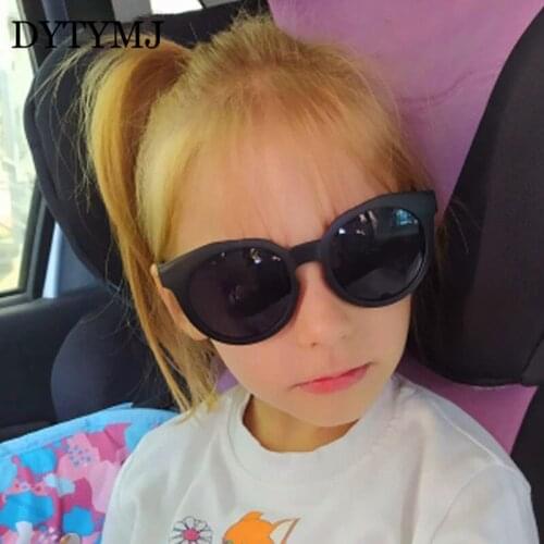 DYTYMJ Mirror Sunglasses Children Colorful Reflective Mercury Sunglasses Kids Personalized Glasses Pink Shades for Girls Boys