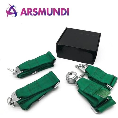 TK 4-Point Safety Harness Camlock 3" In Strap Seat Belt/Belts Mounting