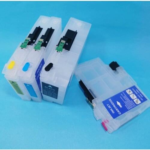 YOTAT Empty Refillable ink cartridge LC3133 LC3135 with Chip for Brother DCP-J988N/MFC-J1500N/MFC-J1605DN