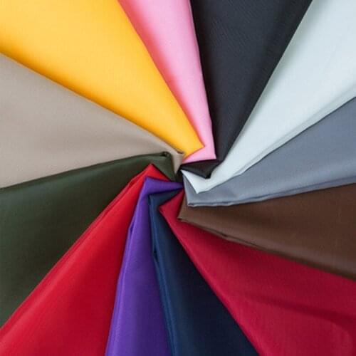 1.5x1M Thin Polyester Taffeta Waterproof Fabric for Sewing Coat Luggage Dolls Lining Fabrics Home Textile Handmade DIY Per Meter