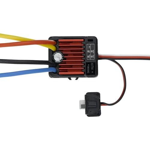 1pcs Original HobbyWing QuicRun 1060 60A Brushed Electronic Speed Controller ESC For 1:10 RC Car Waterproof For RC Car