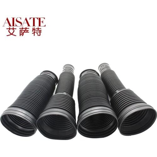 4pcs Front & Rear for Mercedes W220 S-class Air Shock Absorber Dust Cover Rubber Dust Boot Cover 2203202438 2203205113 22032023