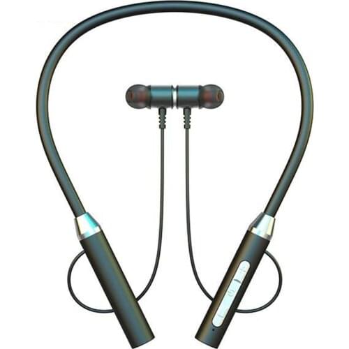 YD08-2 Wireless 5.0 Hanging Neck Headphone In-Ear Stereo Bluetooth Earphone Magnetic Sports In-Ear Earphone For Android IOS