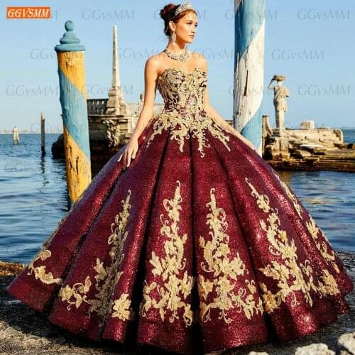 Glitter Arabic Wedding Dresses 2021 Lace UP robe de mariee Sequines Appliqued Ball Gown Bride Dress Custom Made abito da sposa