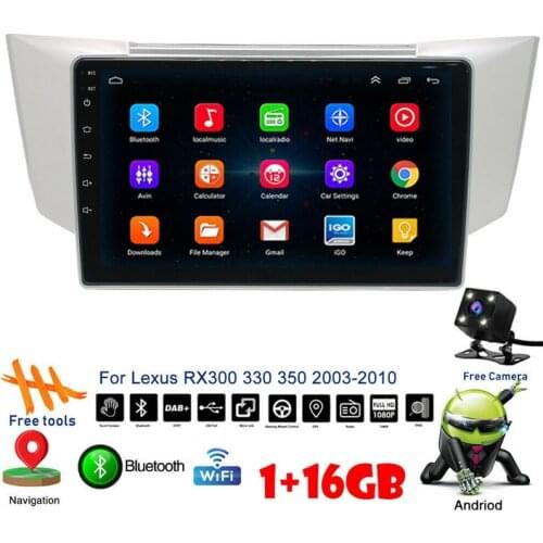For 2003-2010 Lexus RX300 330 350 Android 10.1 Car DVD Player Radio GPS Stereo