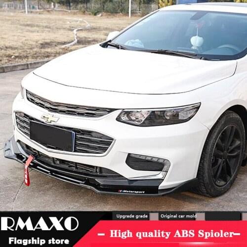 For Malibu XL front shovel spoiler 2018 Malibu XL Rear Bumper Diffuser Bumpers Protector Body kit bumper rear lip rear spoiler