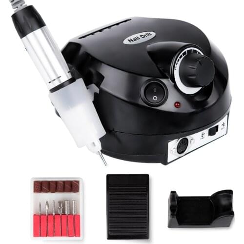 Dmoley 35000/20000 RPM Electric Nail Drill Machine Mill Cutter Sets For Manicure Nail Tips Manicure Electric Nail Pedicure File