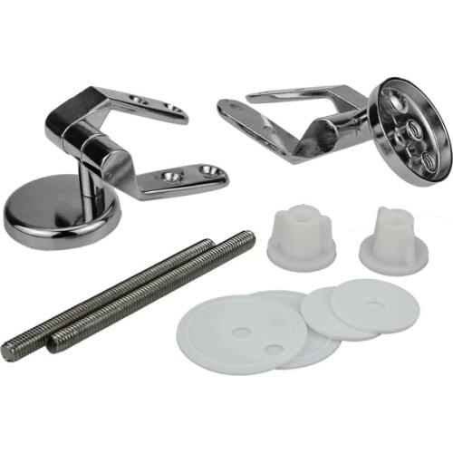 Toilet Lid Fittings Flush Thicken Hinges Mounting Screw Toilet Seat Cover Hinge