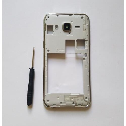 For Samsung Galaxy J2 J200 J200H J200F J200G J200M Mobile Phone Chassis Body Housing Middle Frame Cover + Tool