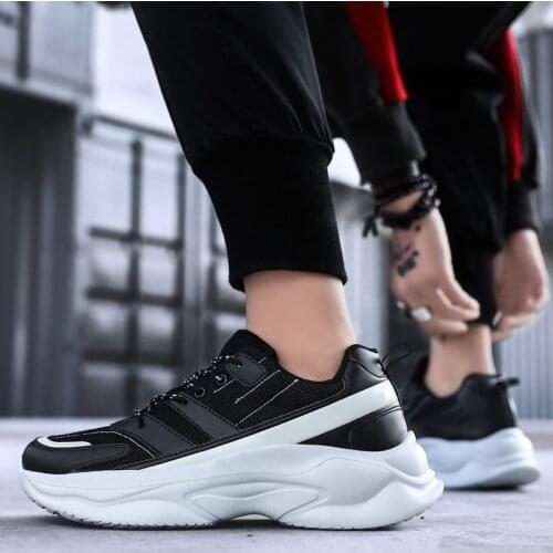 White Sneakers Men Mens Sneakers 2020 Men Shoes White Casual Mens Sports Black Fashionable Leisure Slip On Sneaker Male For