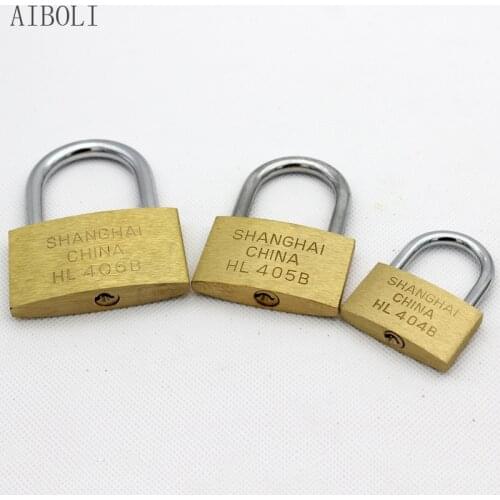 Earth Copper Padlock Small Lock Brass Lock Small Lock Box Lock Cabinet Door Lock 20 25 30 40 50 60mm