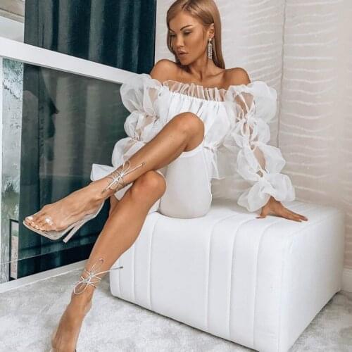 Fashion Women Solid Sexy Mesh Sheer T Shirt Long Sleeve Transparent Summer Autumn Casual Short Tops