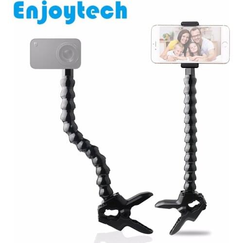 New Arrival Flexible Octopus Monopod with 1/4inch Screw Adaptor for Gopro Hero SJcam Cameras Selfie Stick with Holder for Phones