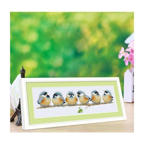 DW409 DIY Home Decoration Fun Needlework Craft Counted Cross Stitch Kit Embroidery Floss 14CT 18CT Stich Packages Paiting Gift