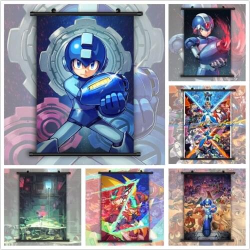 Rockman Megaman X Zero Anime Manga HD Print Wall Poster Scroll