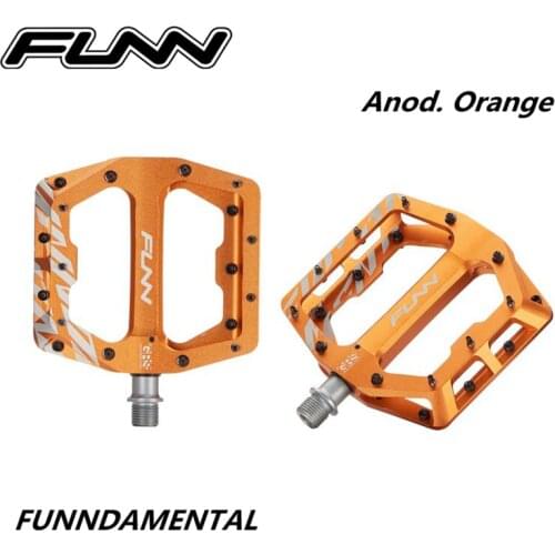 FUNN FUNNDAMENTAL Alloy CNC MTB Mountain Bike Width Flat Platform Sealed Bearing AM BMX ENDURO Dirt Jump Downhill Bicycle Pedal