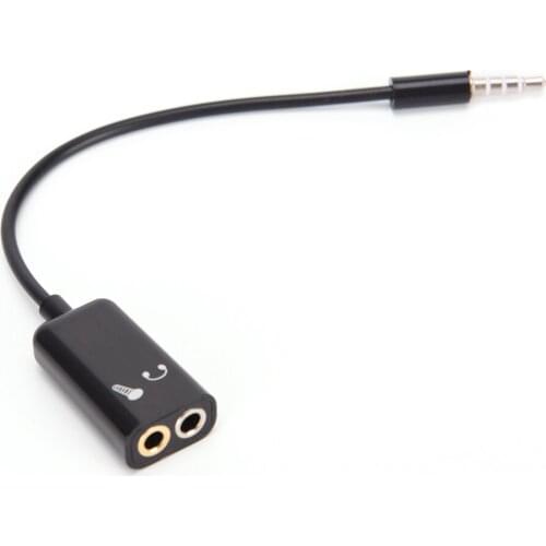 Jack 3.5 Mm To Dual 3.5mm Cable Male To Female Audio Cables Splitter Adapter Two Lovers Plug Stereo Earphone For Phone MP3 MP4