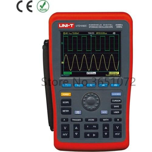 UTD1062C Handheld Digital Storage Oscilloscope 60MHz Bandwidth