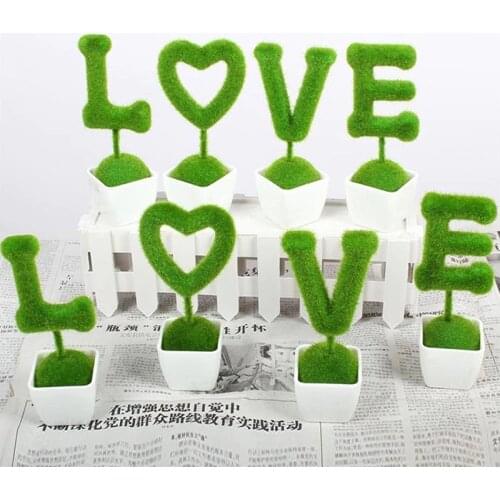 Искусственные цветы в горшках SOLEDI China At AliExpress