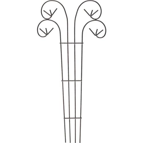 60cm Plant Climbing Vine Rack Trellis Bracket Butterfly-like Plant Growing Support Frame Iron Flower Vegetables Decorative