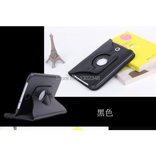 Rotary 360 Degree Rotating Litchi Folio Stand PU Leather Skin Funda Cover Tablet Case For samsung Galaxy Note 8.0 N5100 N5110