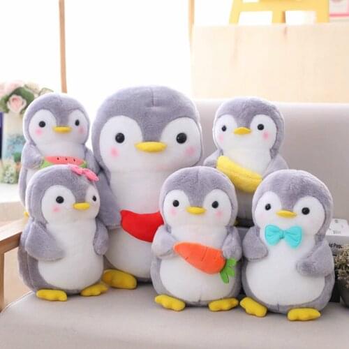 25/45cm Kawaii Penguin Plush Stuffed Toys Software Couple Penguin Plush Doll Stuffed Plush Animals Toys for Children Decoration