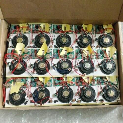 50 PCS 120S Recordable Sound Module Push Button Activated voice chip music chip