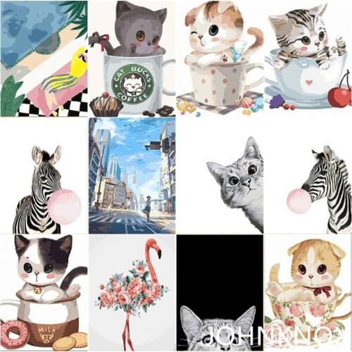 Cartoon Cute Cat Diamond Painting 5D Diy Diamond Embroidery Full Round& Square Drill Diamond Mosaic Cross Stitch Home Decor