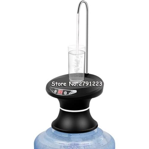 Bottled Water Pumping USB Rechargeable Water Dispenser Household Electric Pure Bucket Water Pressure Wireless Water Pump