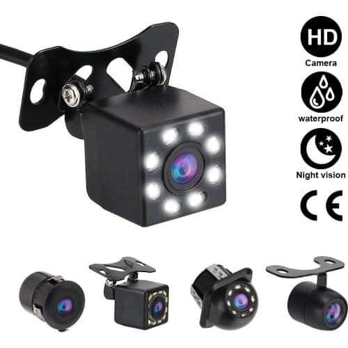 Parking Assistance Kit Parking Assistance Kit 170° Wide Angle HD Lens Fisheye Night Vision Car Rear View Camera 1280x720
