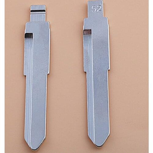 DAKATU Metal Blank Uncut Flip KD/VVDI/JMD Remote HU87 Key Blade Type 52# for Suzuki Swift