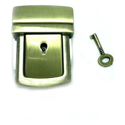 New 2021 High-grade thickening turn lock twist lock Mortise lock Handbag leather case hardware accessories