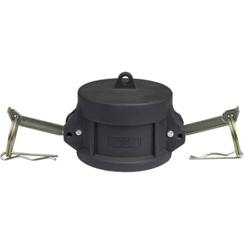 115735 PLUG 2'' Q.D. Polypropylene Camlock Groove Couplings FOR 25 Gallon Hopper