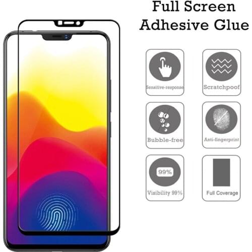 9H 3D Full Cover Tempered Glass Case for Vivo Z1 Lite Z1i Z1 U1 Screen Protector for VIVO Z3 Z3i Z3X Z5X Screen Protector Film