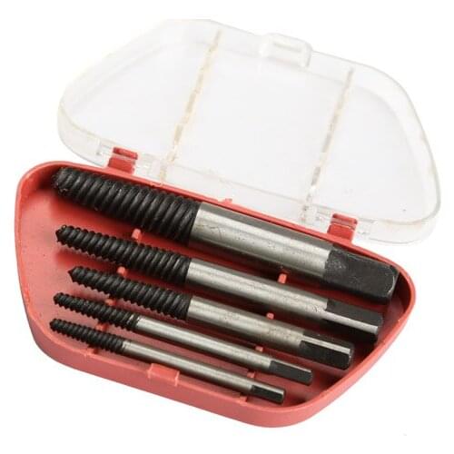 5Pcs 3mm-18mm Steel Screw Extractor Set Bolt Stud Remover Tool Kit