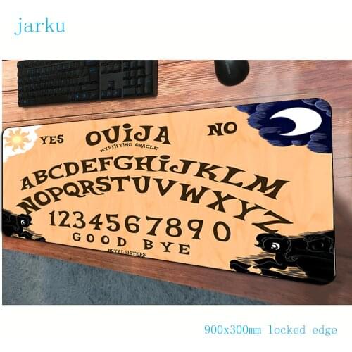 900x300x3mm ouija board mousepad gaming mouse pad gamer mouse mat pads game computer Popular padmouse laptop play mats